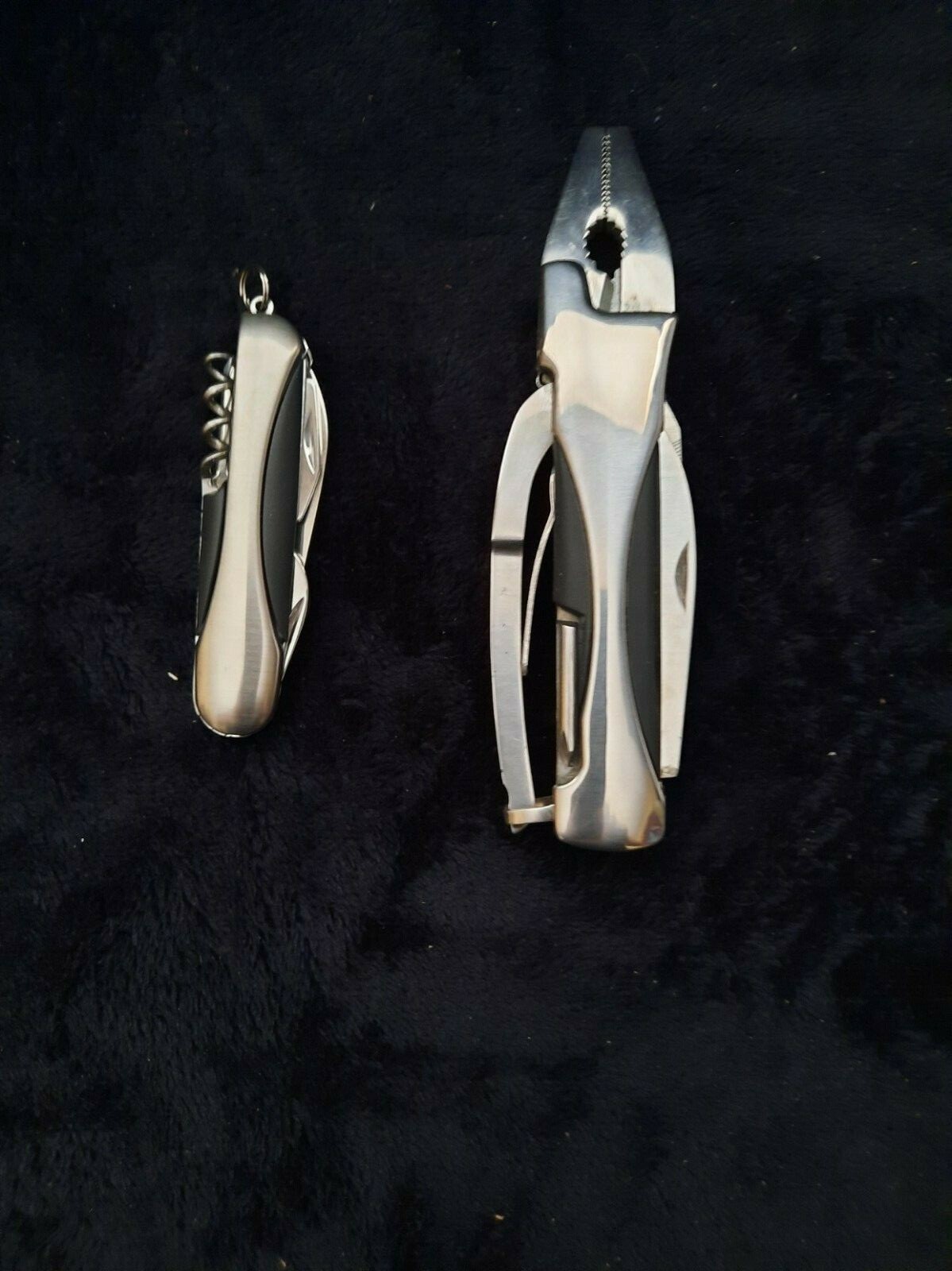 Knife 2 Unbranded Stainless Steel Swiss Army Style Multitool Bundle NEW