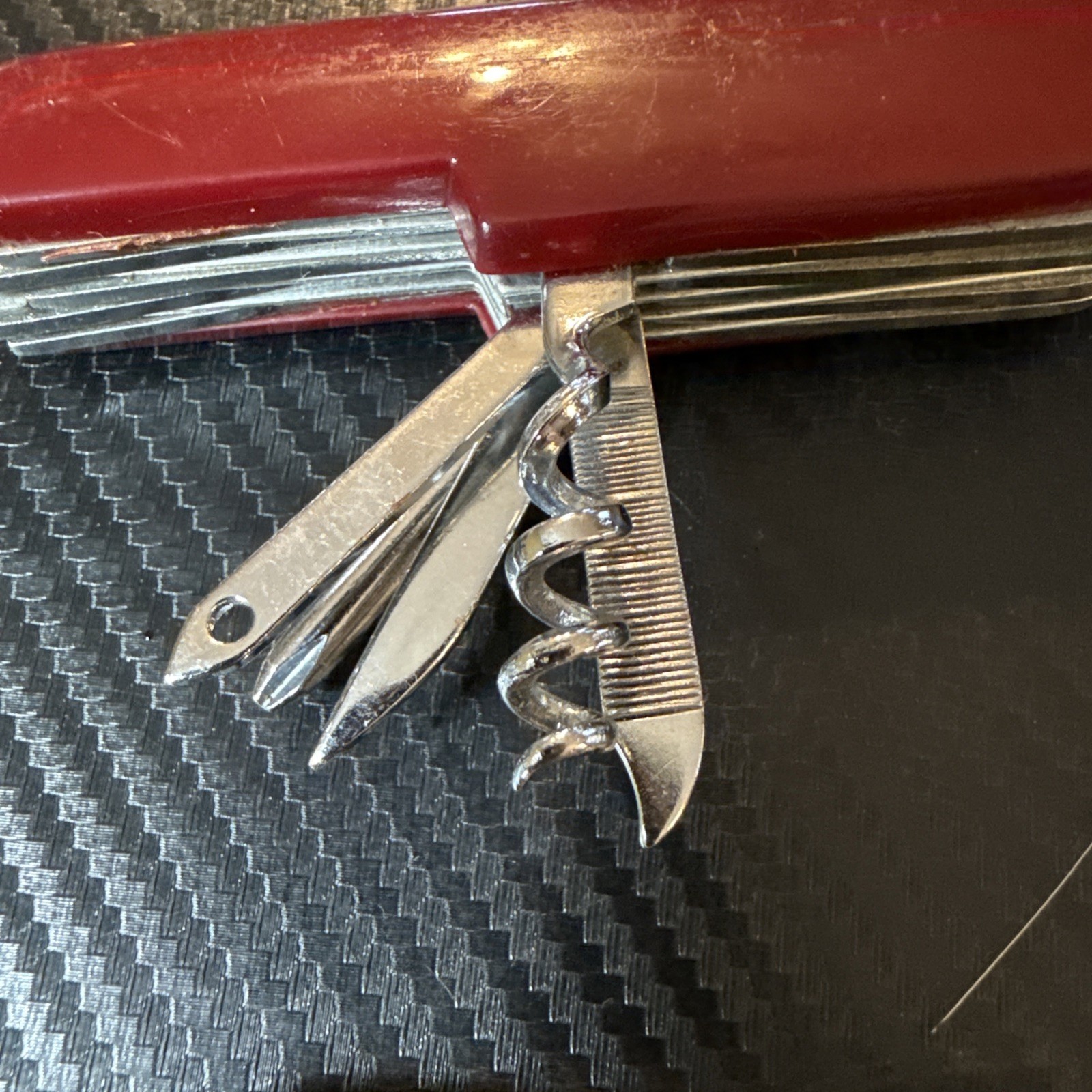 6 Multi Tool Folding Pocket Knife Outdoor Survival Compact Multitool