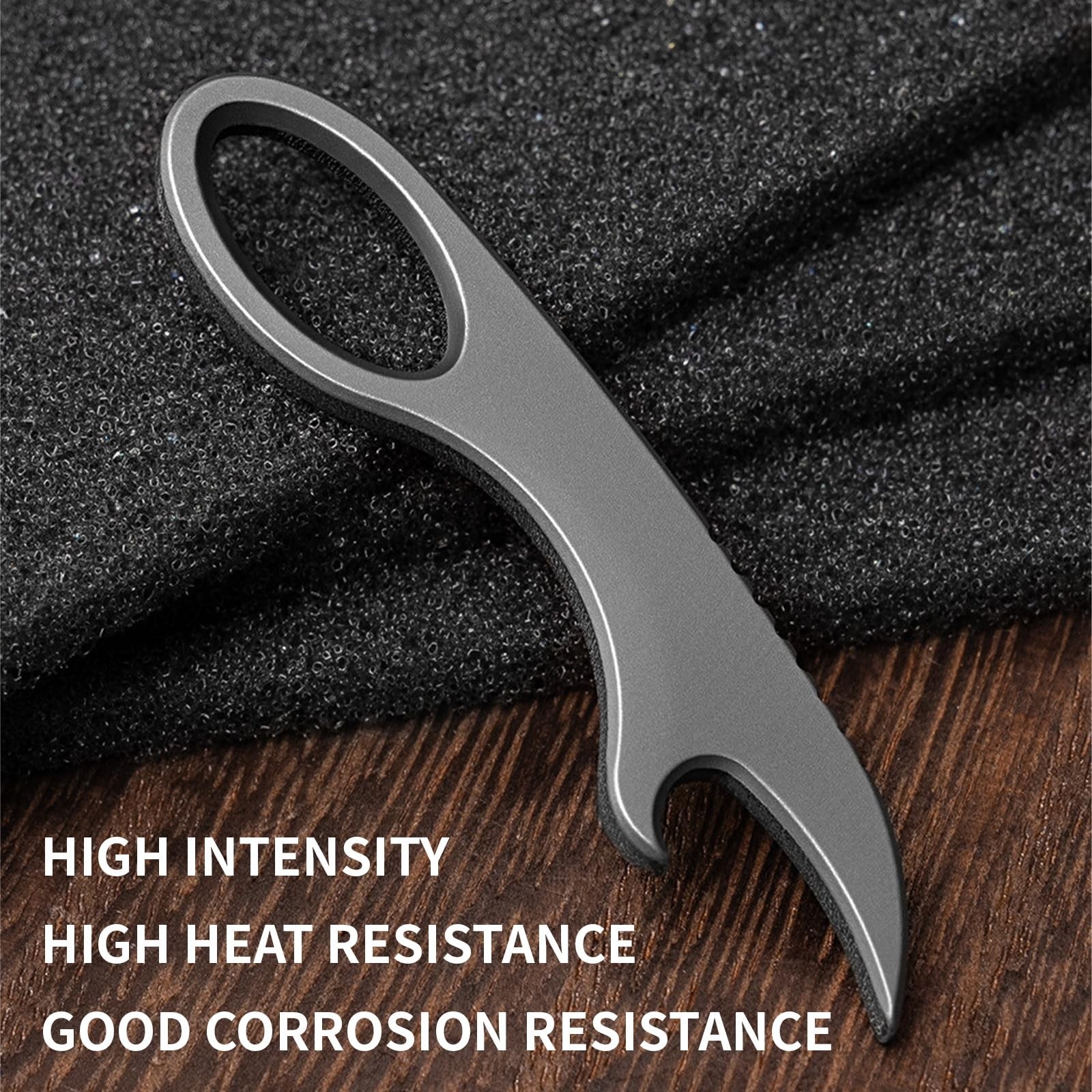 Titanium Alloy Multi-Tool Crowbar, Mini EDC Crowbar, Bottle…
