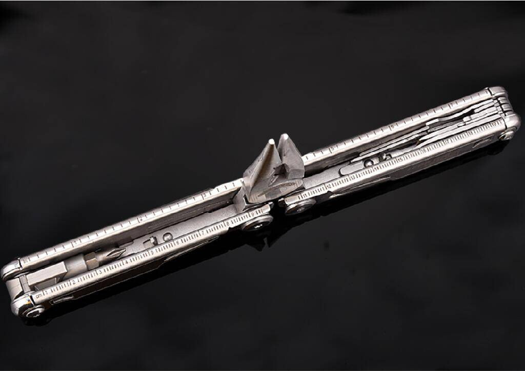 Daicamping DL12 Multi Tool Folding Pocket Knife Sheath Scissors Screw Pliers Can