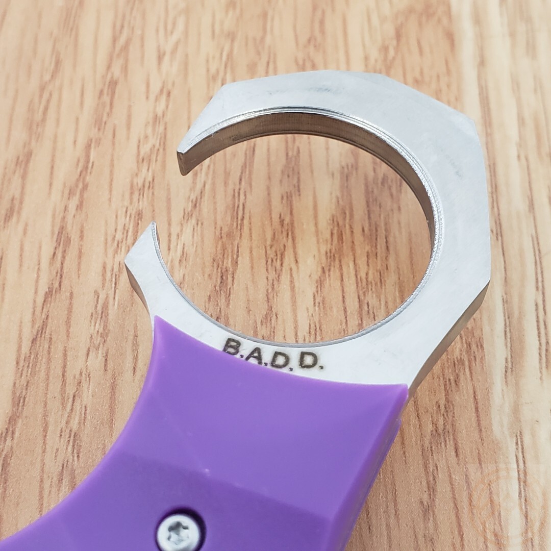 Cuma Survival School BADD Beer Tool 3Cr13 Steel Construction Purple Composition