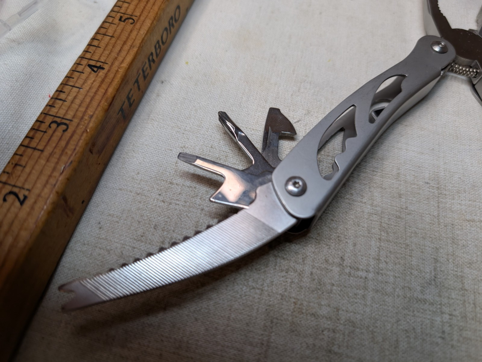 Unbranded Stainless Steel Blade Multi-Tool