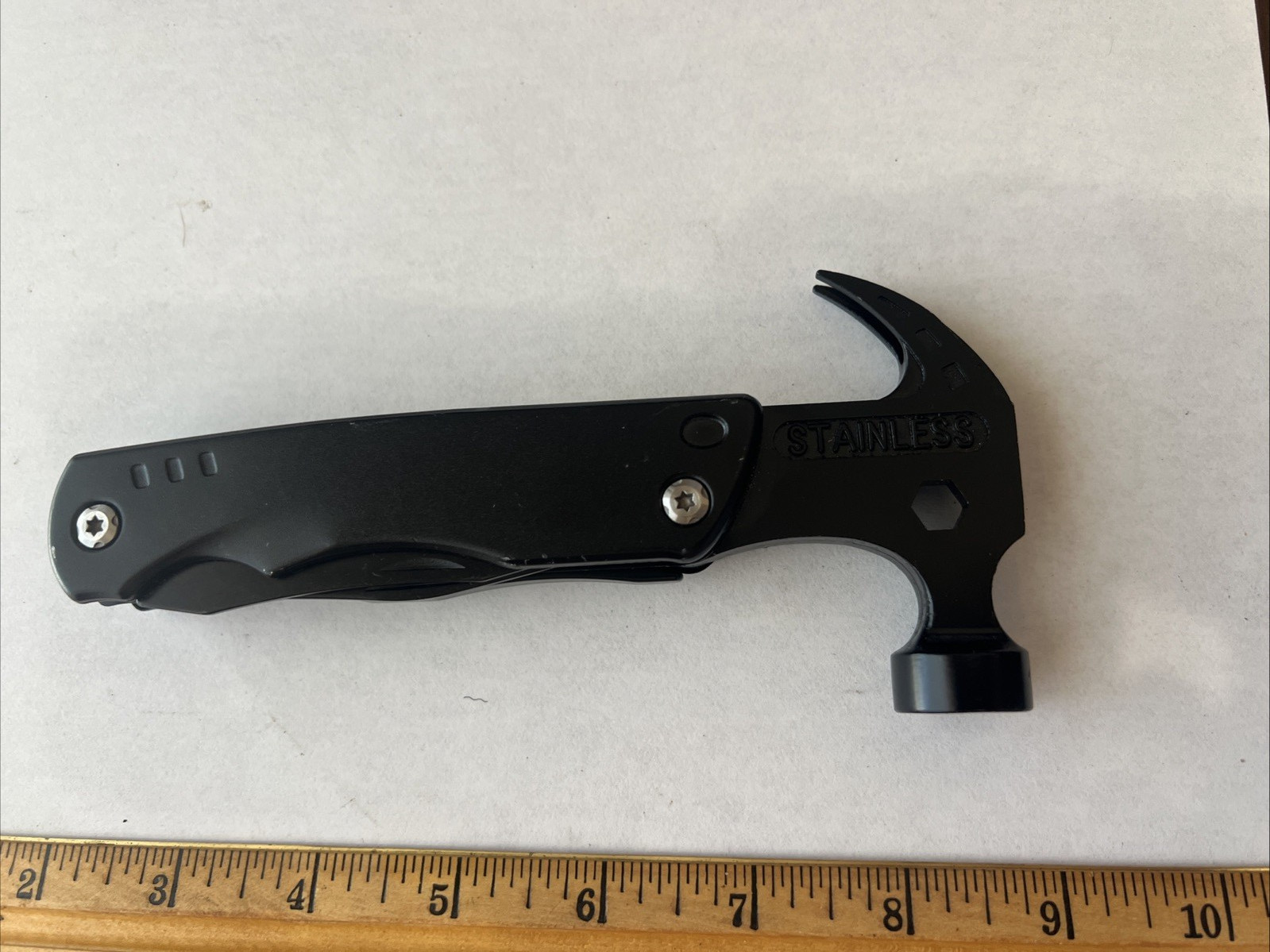 Multitool 12 in 1 Camping Multi Tool w/Mini Hammer-EDC Gear -Worlds Best Husband