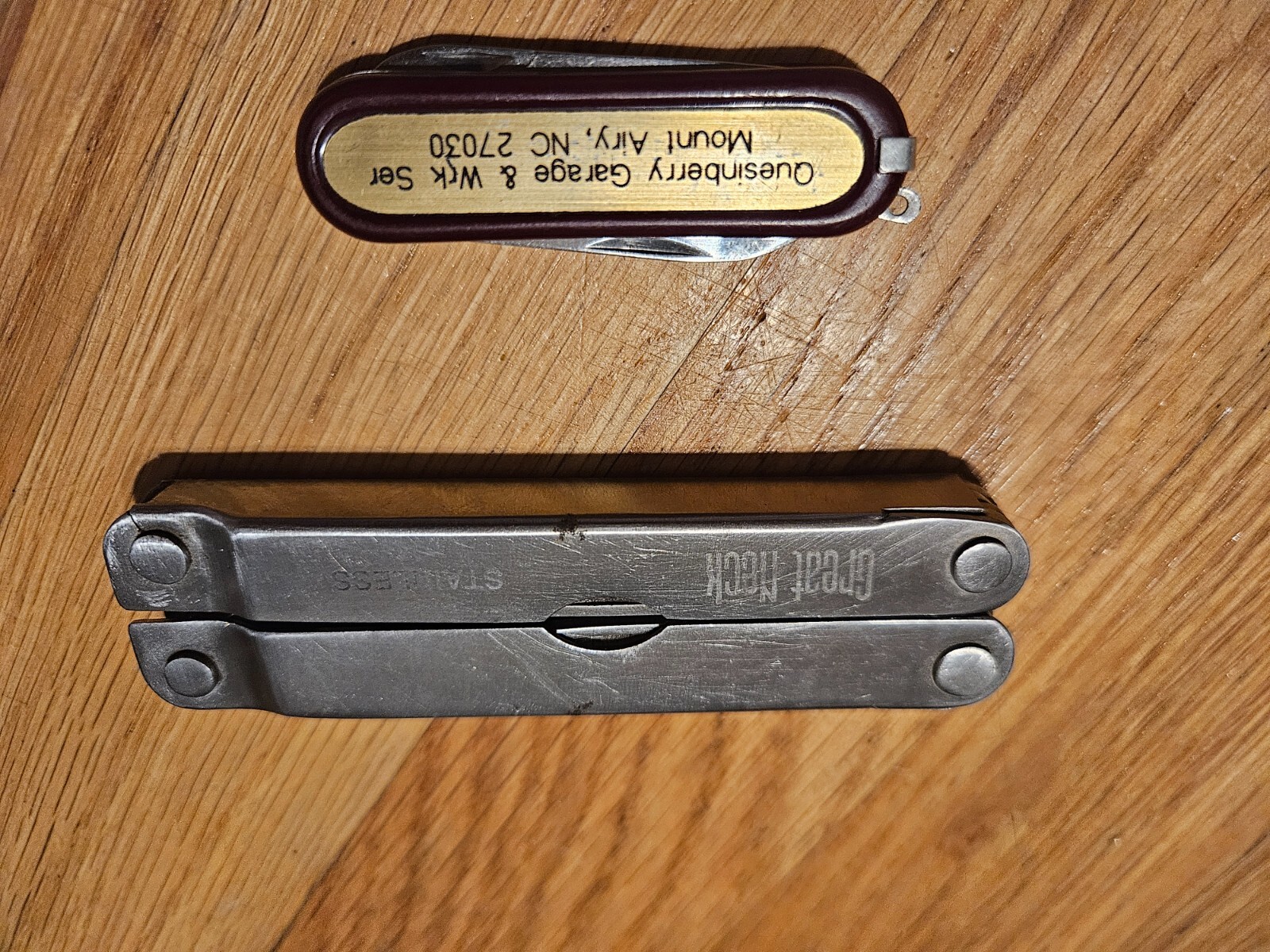Lot Of 2 Great NECK Stainless Steel Multi-Tools PLIERS & Multi – Great condition