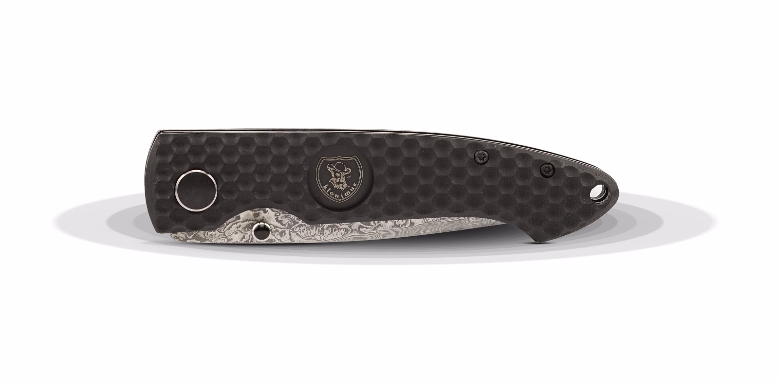 Klonimus folding knife G10 Black handle , folding knife – Klonimus knife KN0662