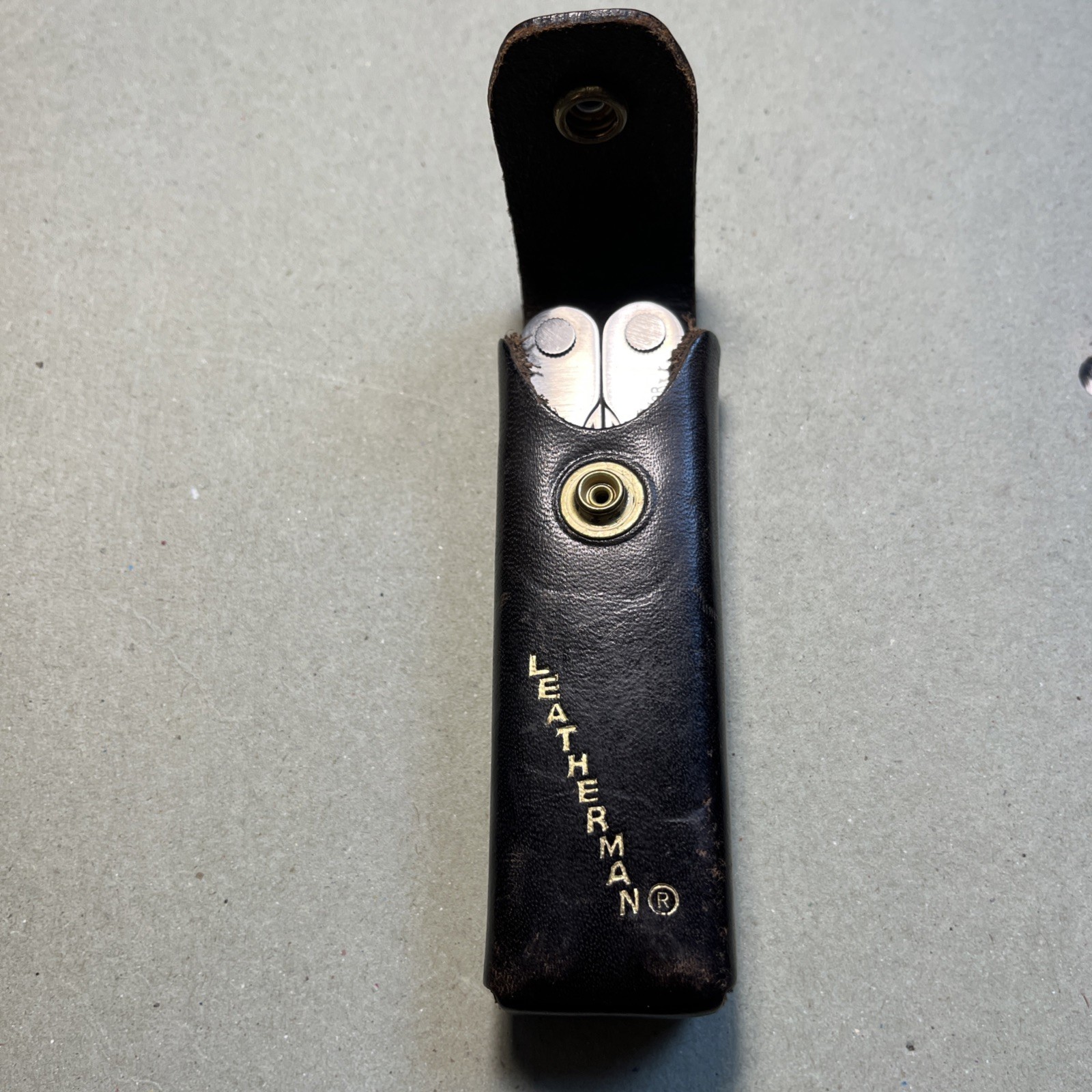 Vintage Original Leatherman Multi Tool Portland OR Leather Sheath USA