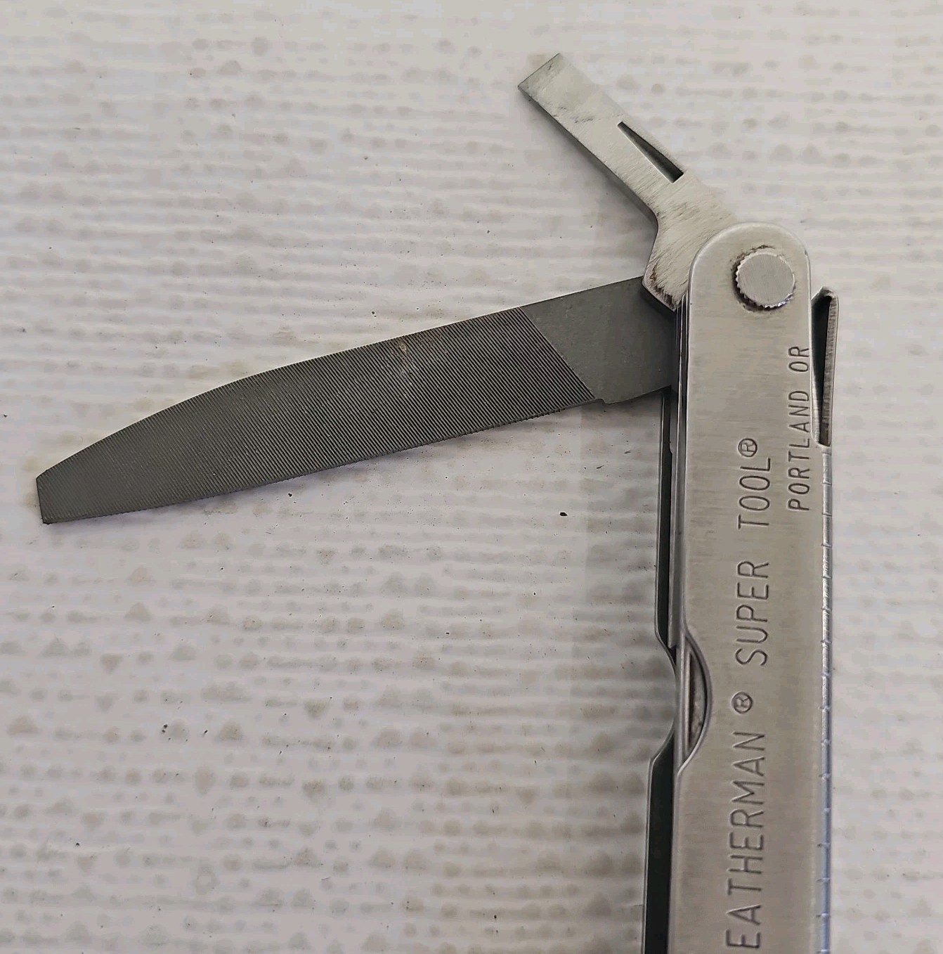 Vintage Leatherman SuperTool Pat Pend USA Stainless Steel Multi-Tool 10 In 1