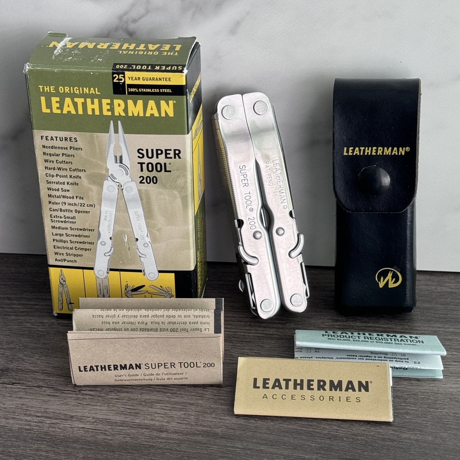 Leatherman Super Tool 200 Multitool Leatherman 2nd generation Super Tool