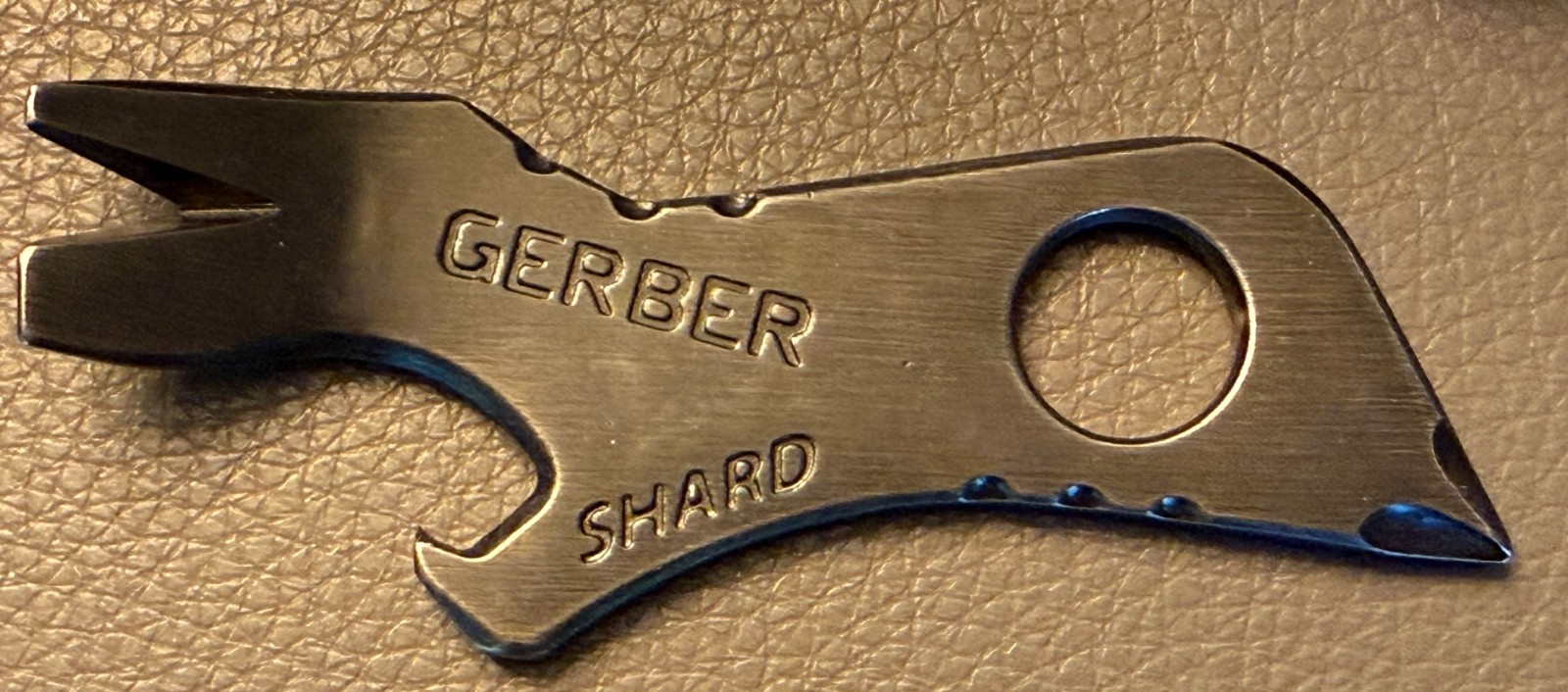 Two Gerber Gear Shard 7-in-1 Keychain Bottle Opener Multitool With Screwdriver