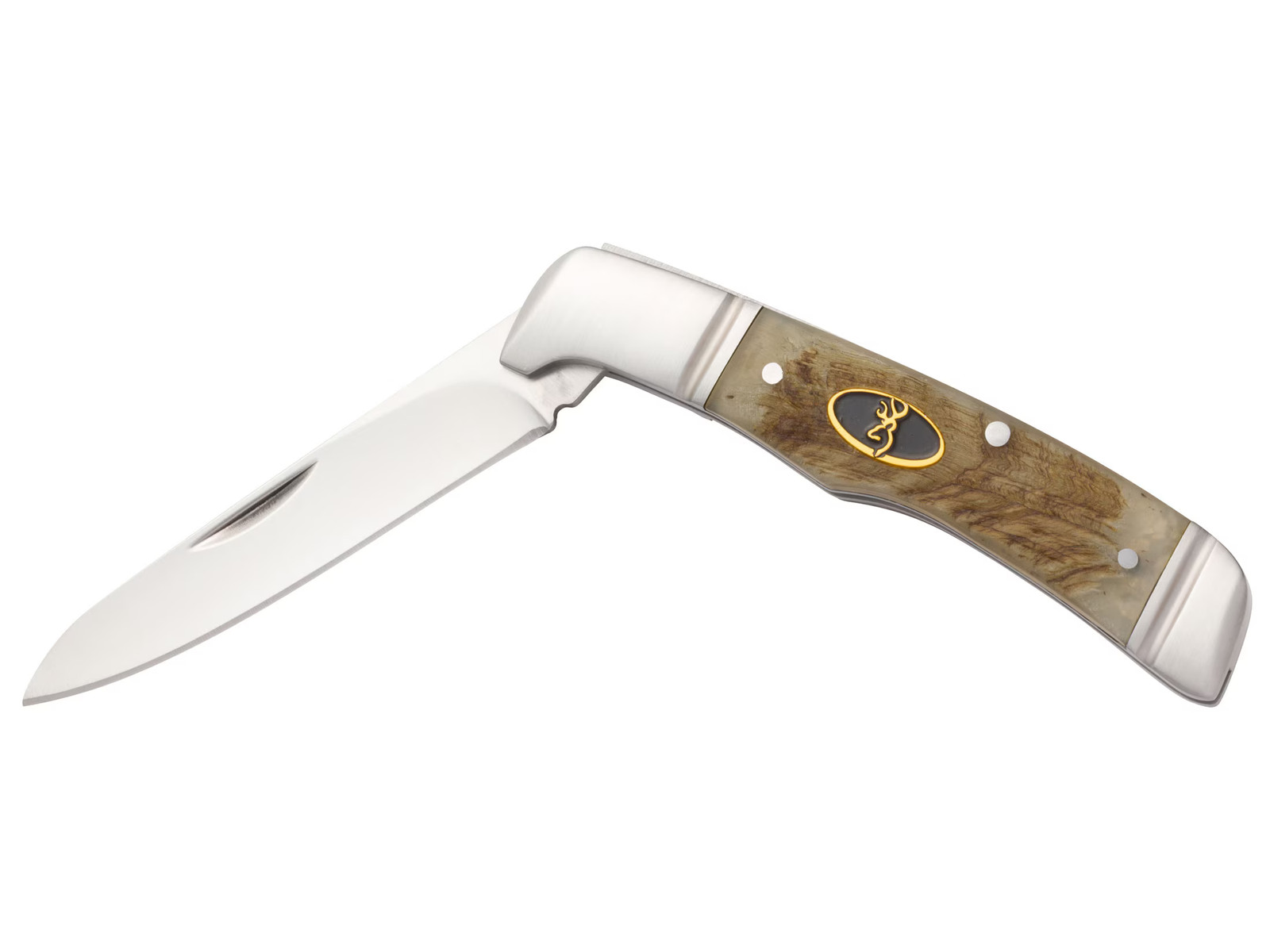 Browning Joint Venture Folding Knife 2.75″ Clip Point 8Cr13MoV Stainless Steel