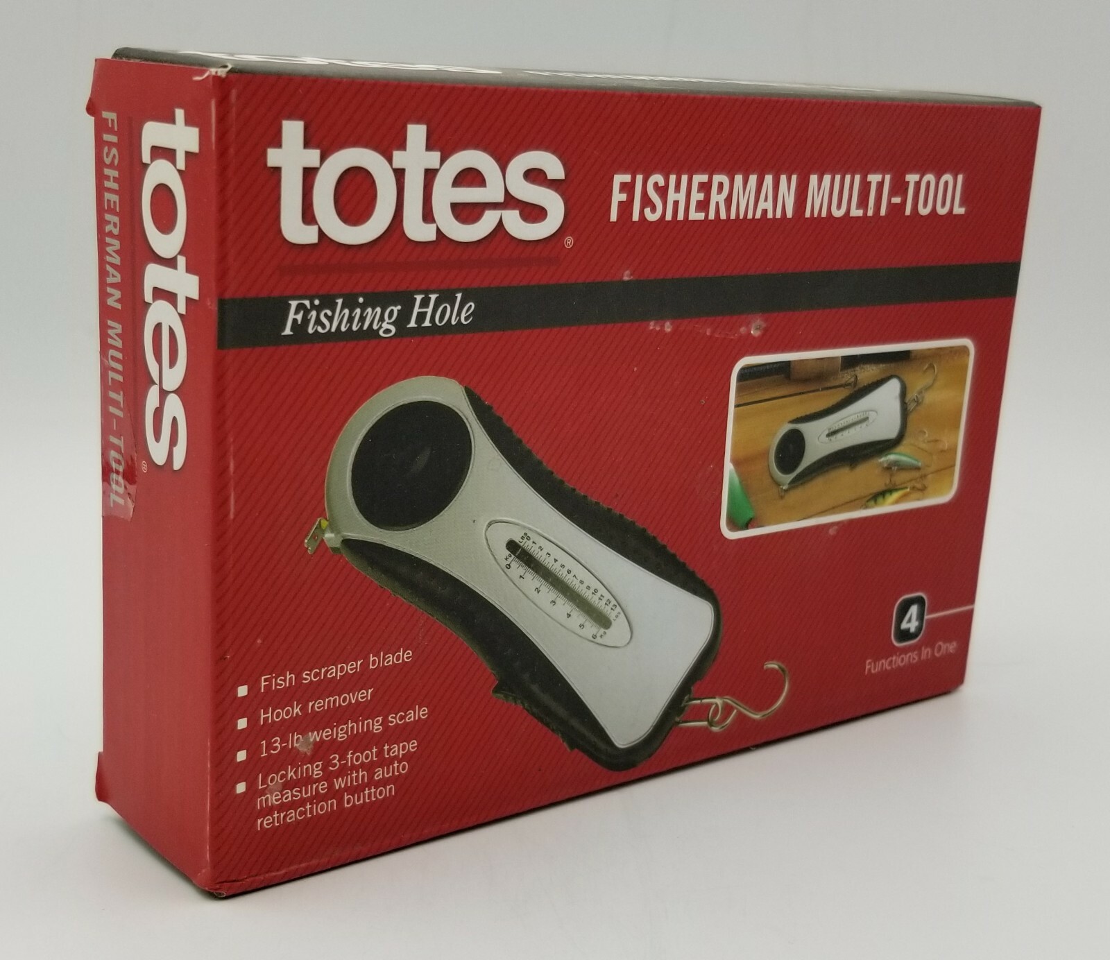 Vintage Tote’s Fisherman’s 4 Functions in 1 Multi-Tool for Men Factory Sealed