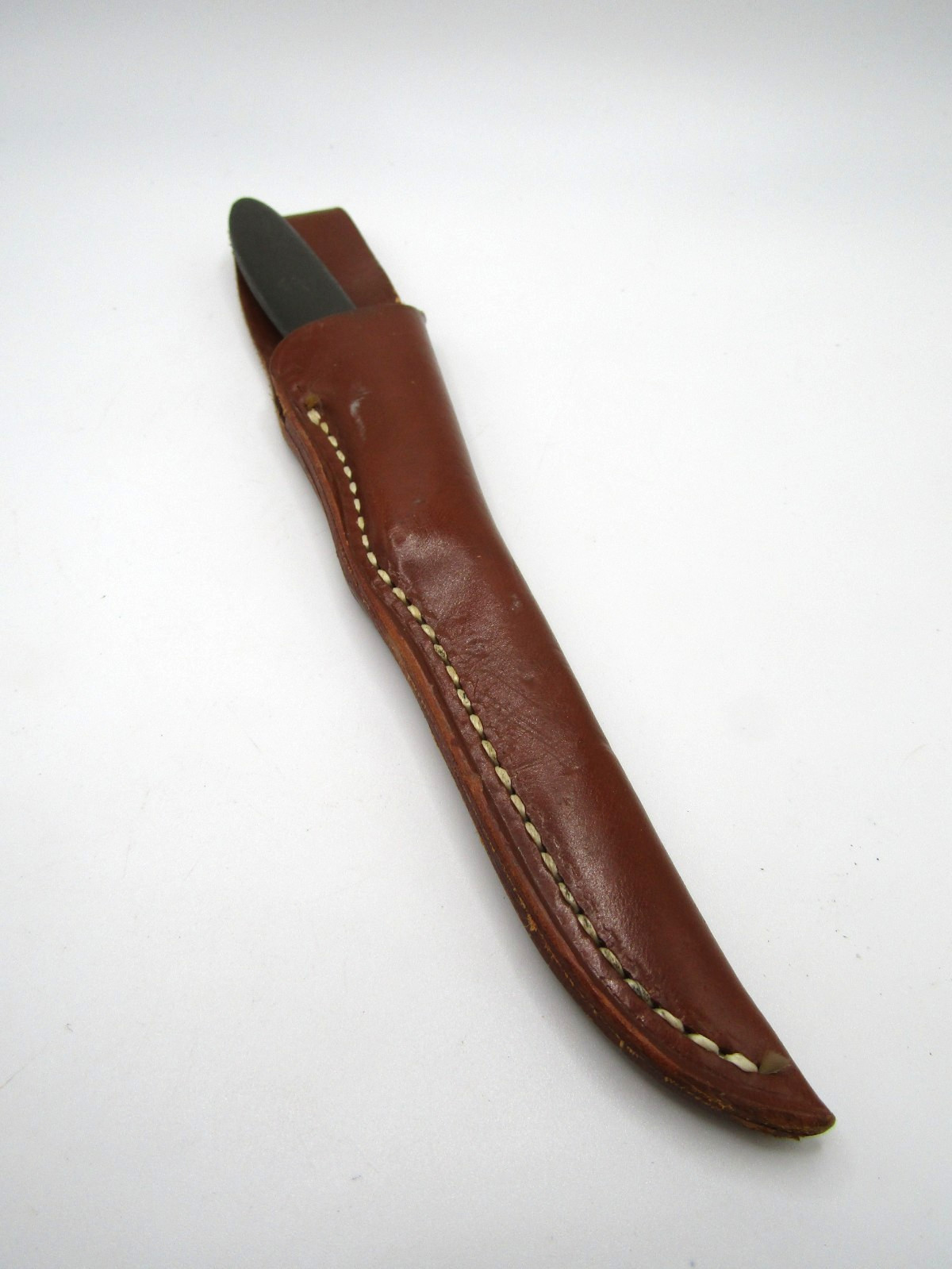 Vintage Gerber Trout & Bird Knife Original Leather Sheath Portland USA 3″ Blade