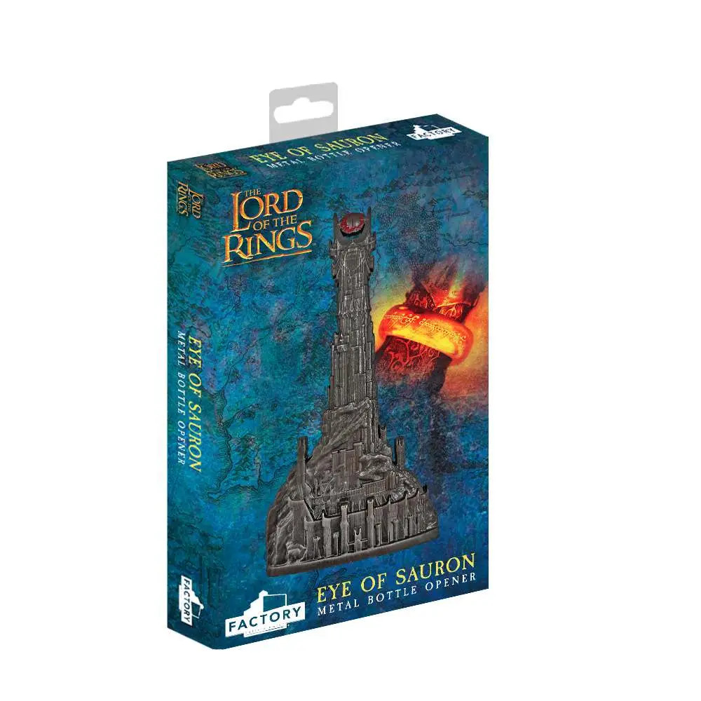 factory ent lotr eye of sauron bottle opener, collectible action figure