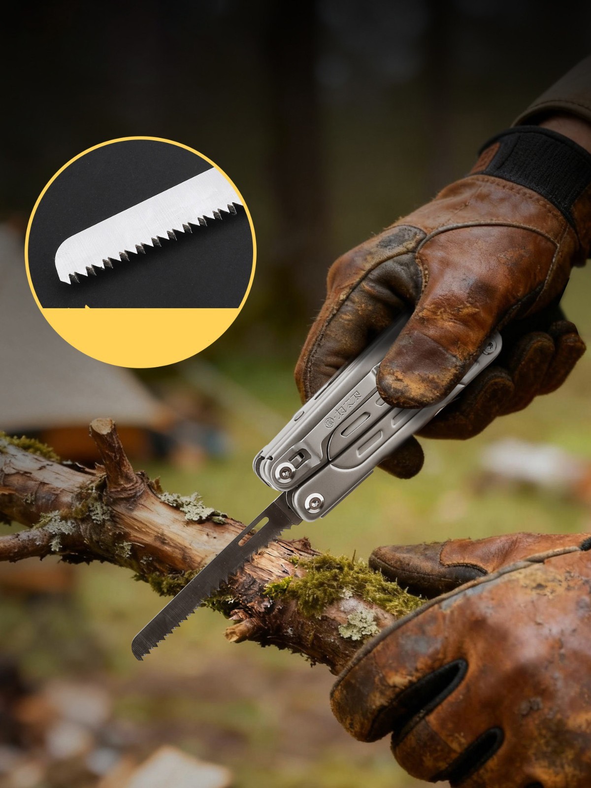 Stainless Steel Folding Multitool Pliers EDC Pocket Camping Outdoor Utility Tool
