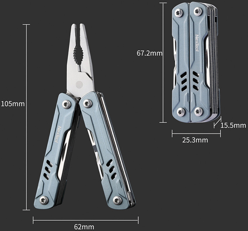 New NexTool Mini Sailor Pliers Mutitool NE20156