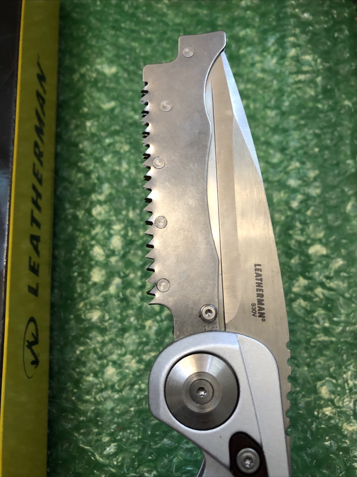 Leatherman STEENS Hunting Knife, New/Never Used With Box DISCONTINUED RARE