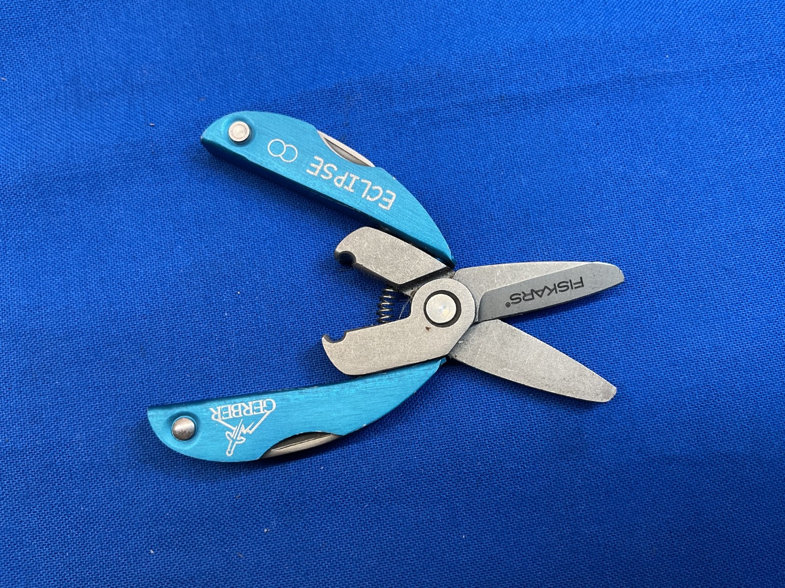 Gerber Eclipse Multi Tool Knife and Strap Cutter Lot of 2 Tools Fiskars
