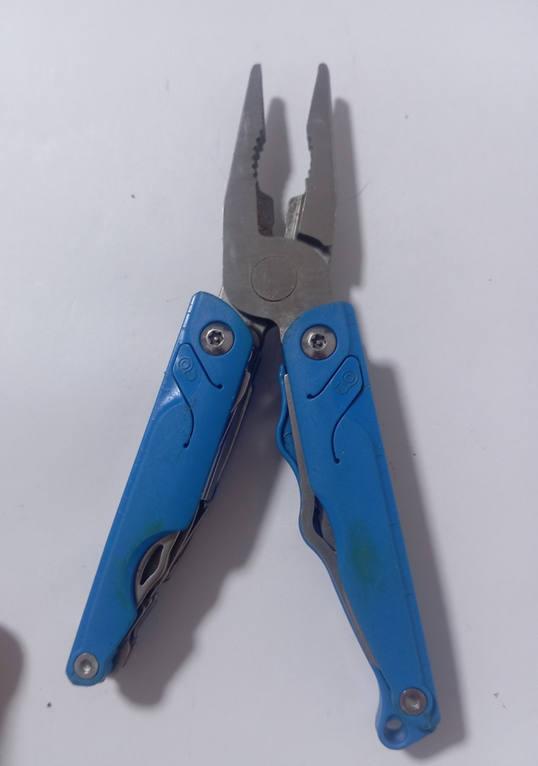 🔥🔥🔥 Leatherman Leap Blue Multi Tool Retired Very Rare