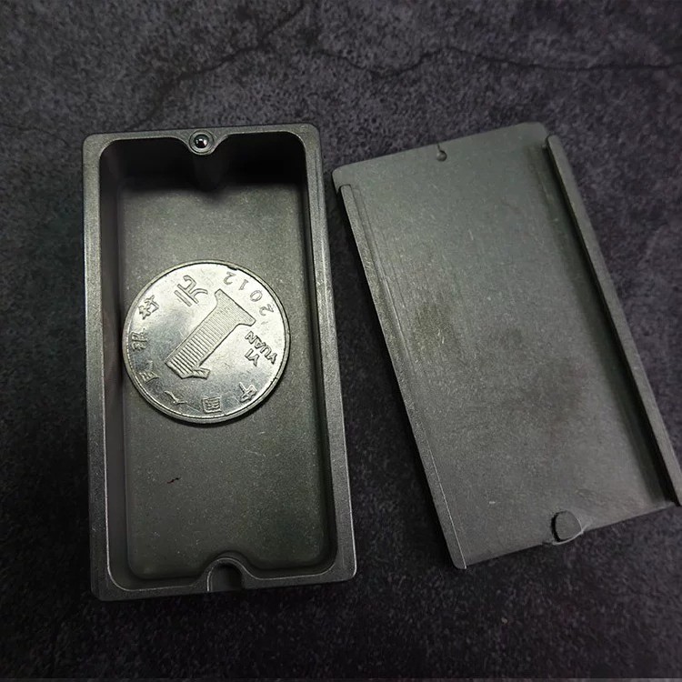 CNC Titanium alloy EDC Tool Box Premium Metal Storage Case – 6.3×3.5×1.5cm.