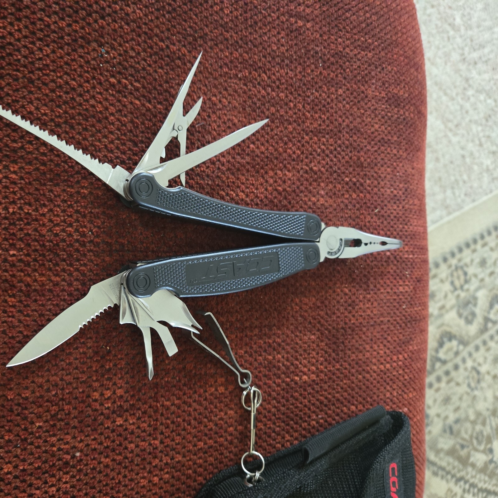 Vintage Coast Cutlery Pocket Pliers Multi-tool With Case