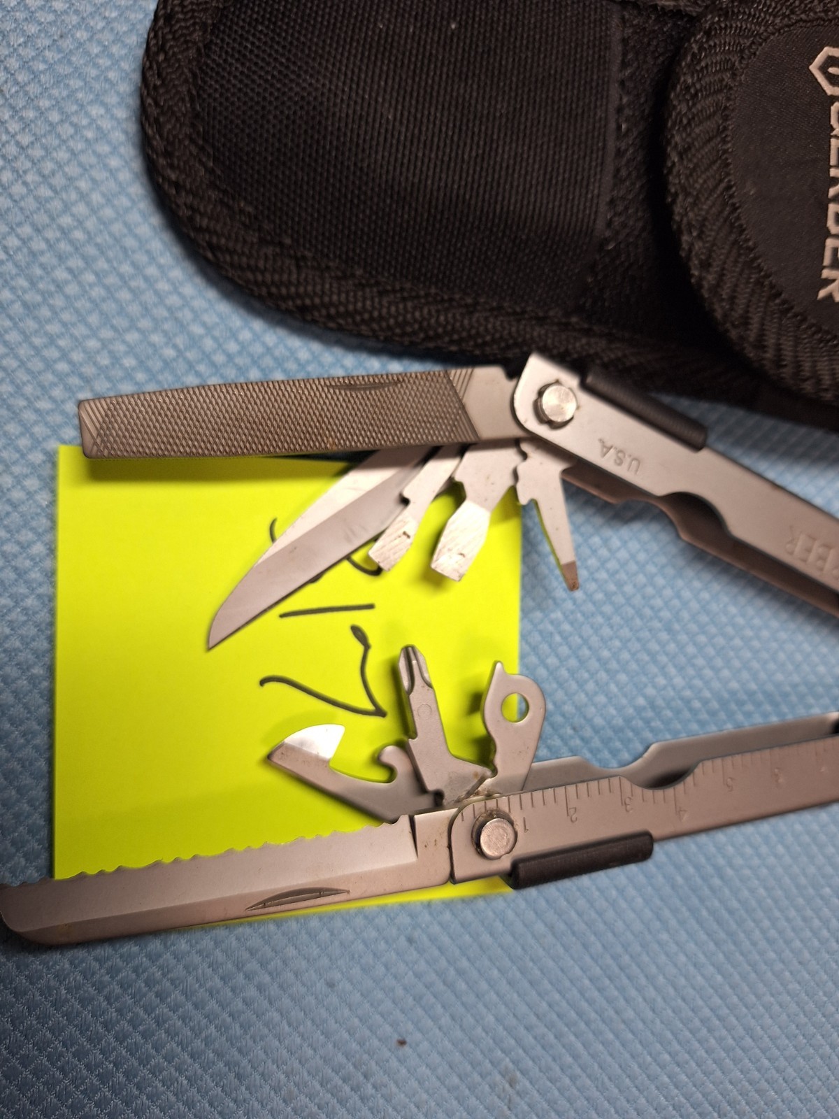 1 GERBER Blunt Nose Multi Tool U.S.A. EXCELLENT lot B17