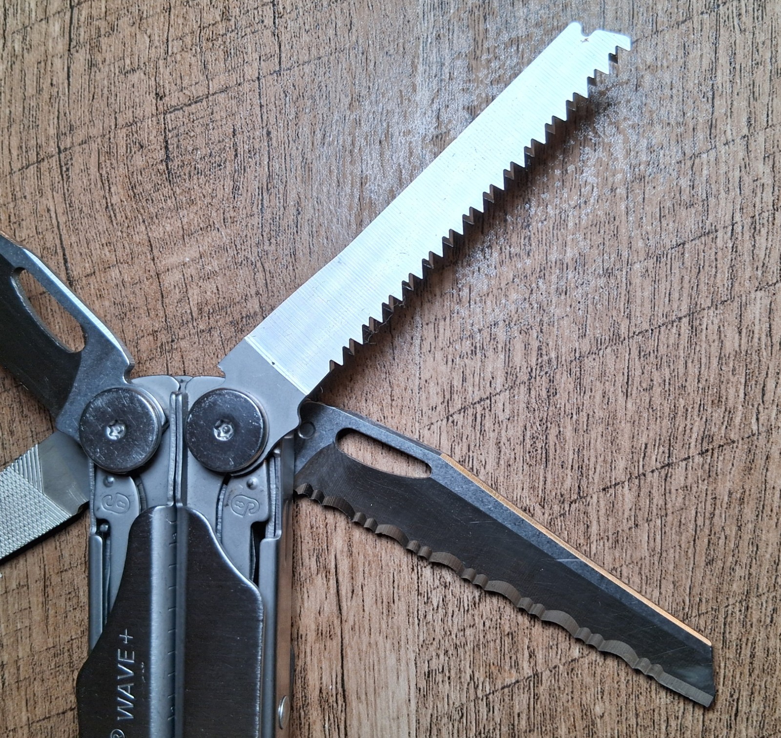Leatherman Wave + Plus MultiTool Silver Clean/Oiled Great Condition FAST SHIP