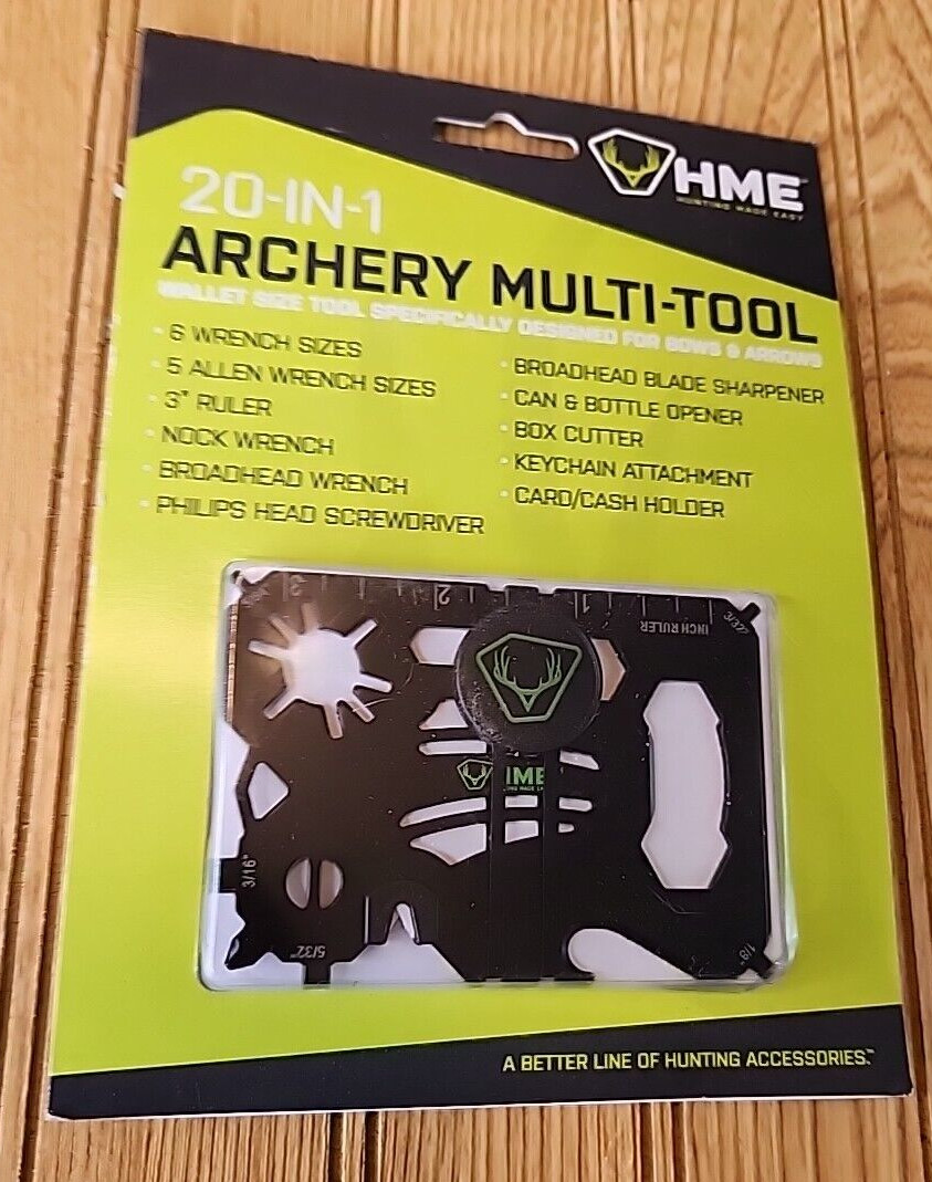 HME HME-WMT 20 In 1 Archery Multi-Tool