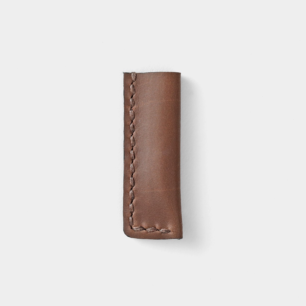 Higonokami brass scabbard Small size Total length 95mm & Cowhide Leather Case