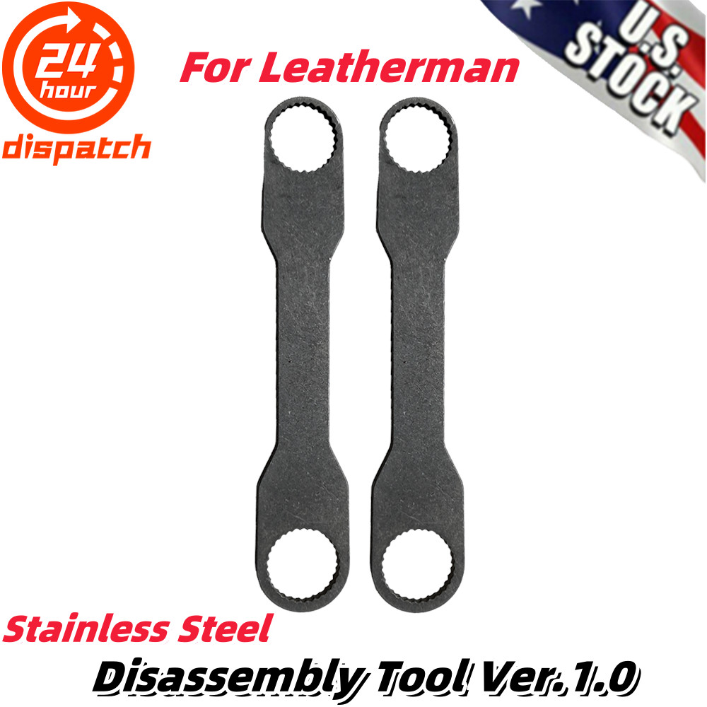 For Leatherman Disassembly Tool Ver.1.0 Wrench Parse Multitool Spanners 2PCS