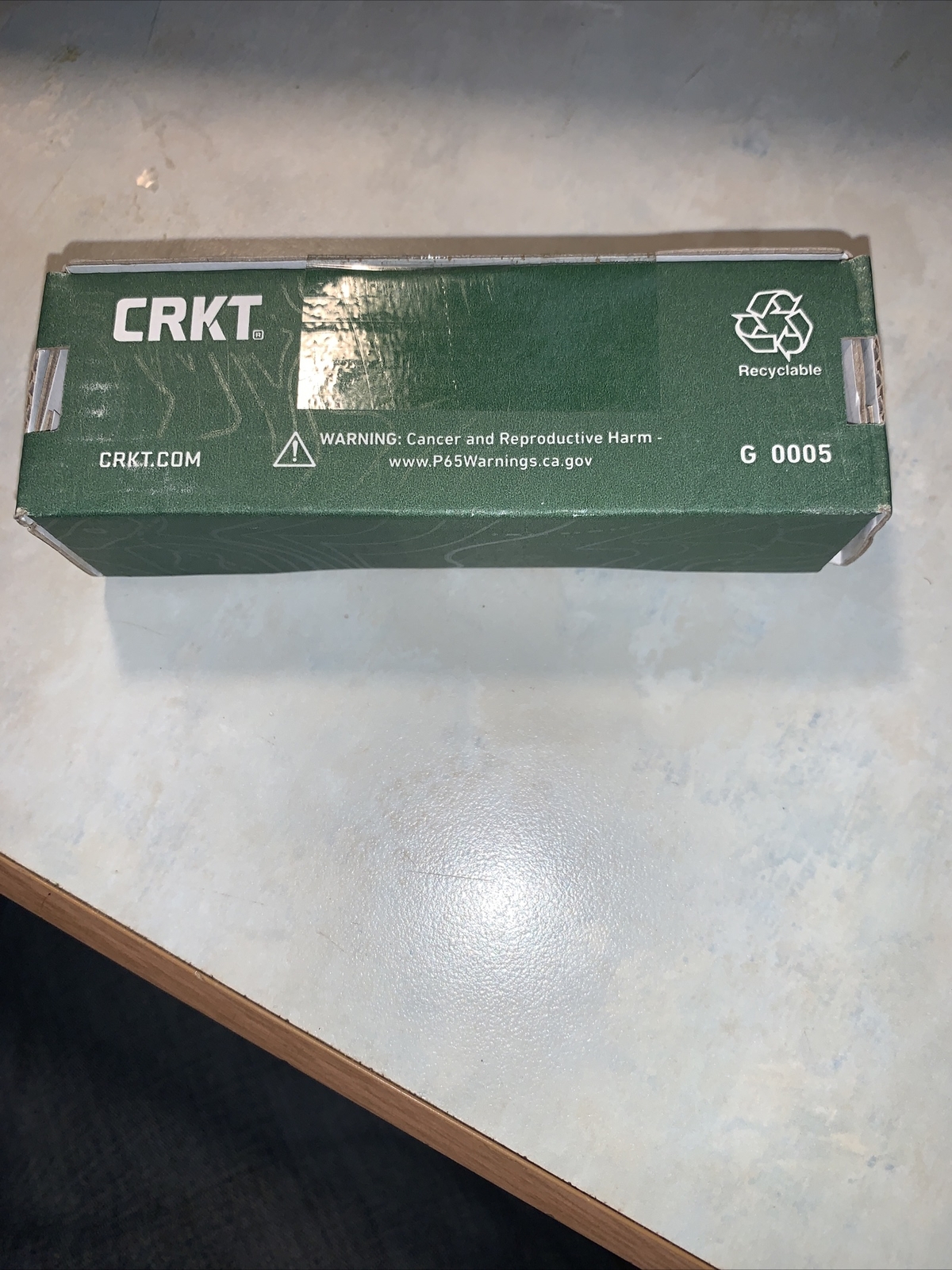 CRKT Squid Folding Knife, Stonewashed