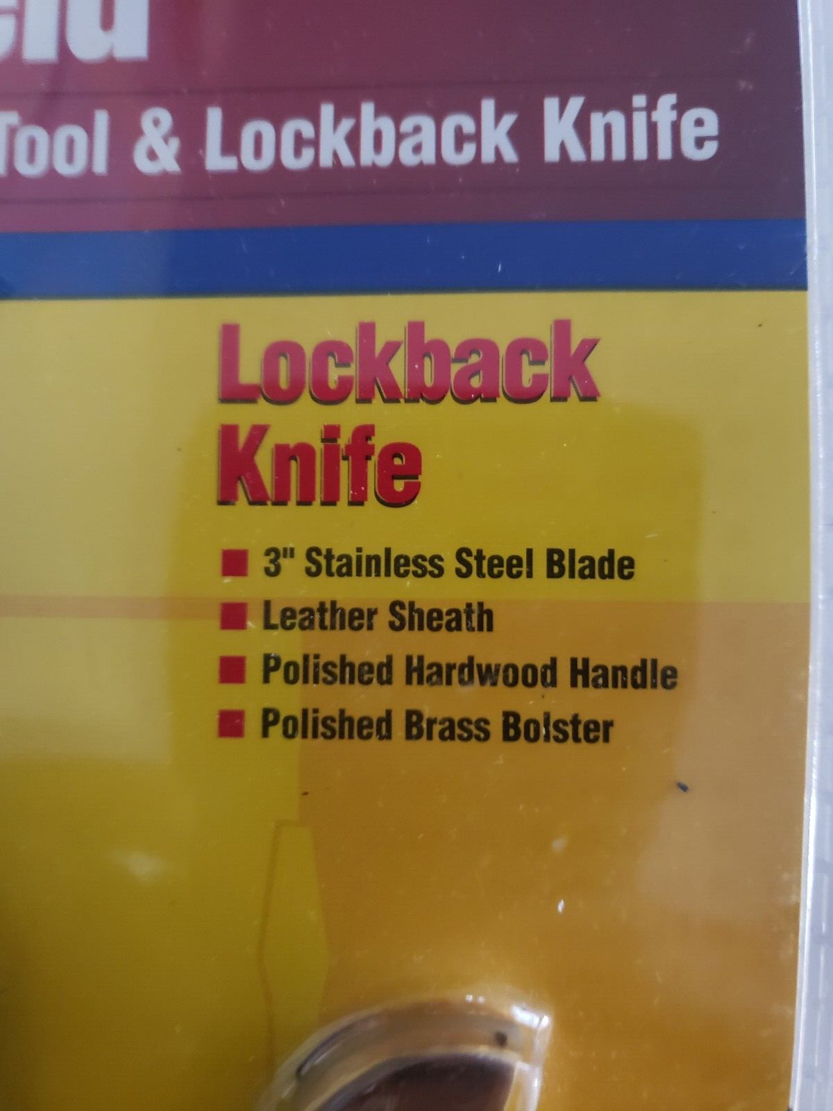 SHEFFIELD KNIFE & 14 IN 1 MULTI TOOL w BELT POUCH SET VTG 1990’s SEALED