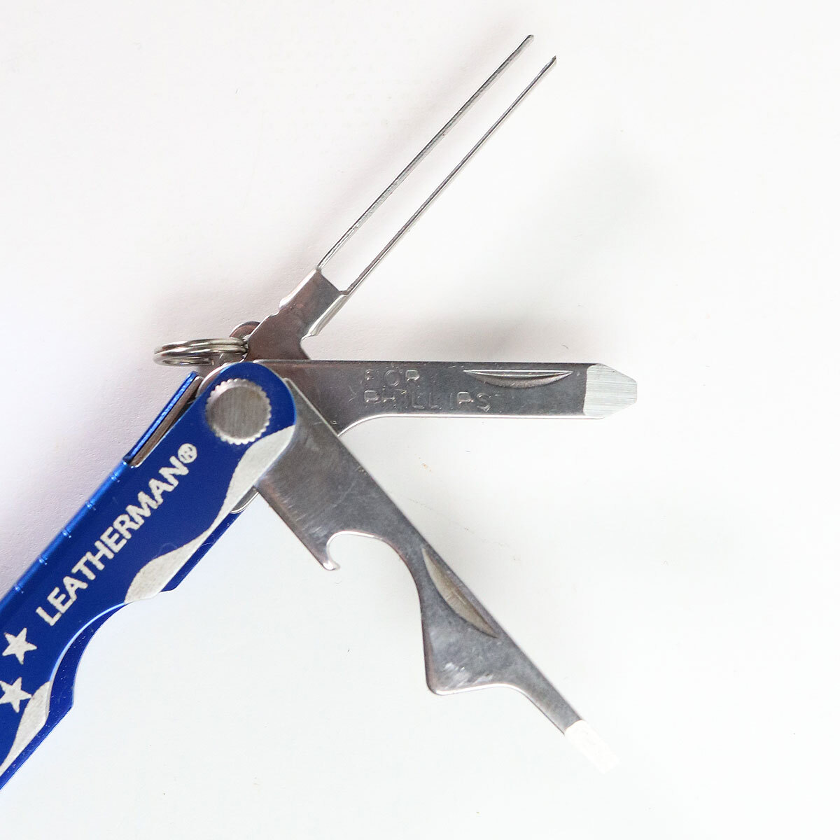 Leatherman Micra 2009 Limited Edition Red White & Blue Multi Tool Scissors & Box