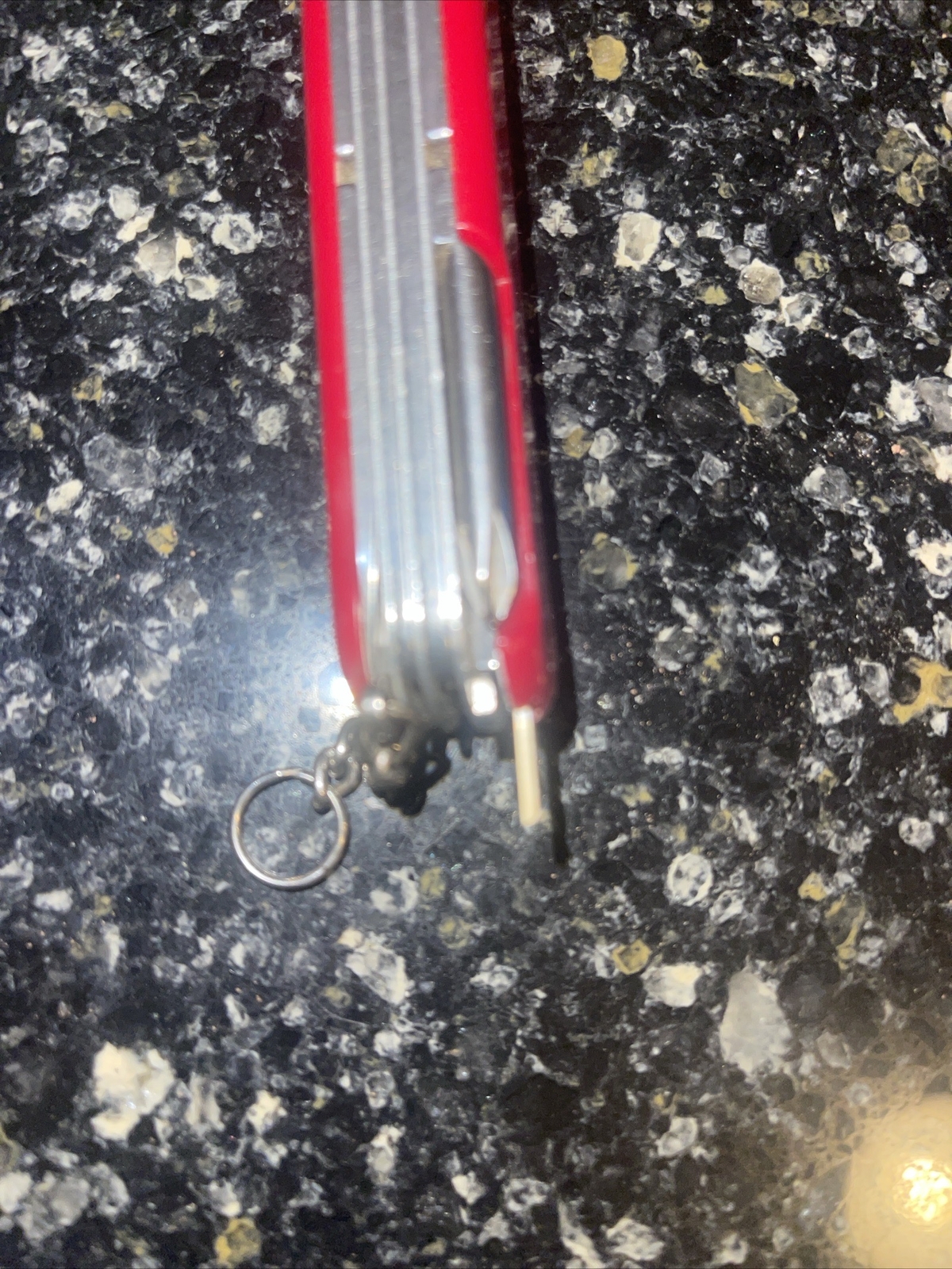 Wenger Delemont Swiss army knife The Yellow Pick Has Broken End As Shown