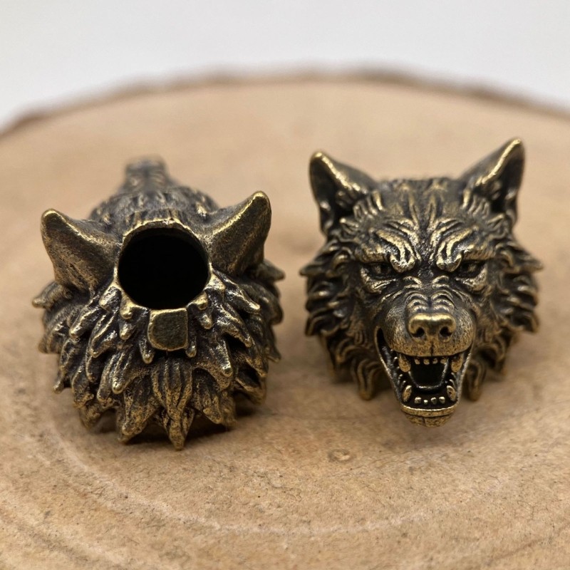 Wolf Cutter Lanyard Beads Pendants Cutter Lanyard Keychains Wolf Lanyard Beads
