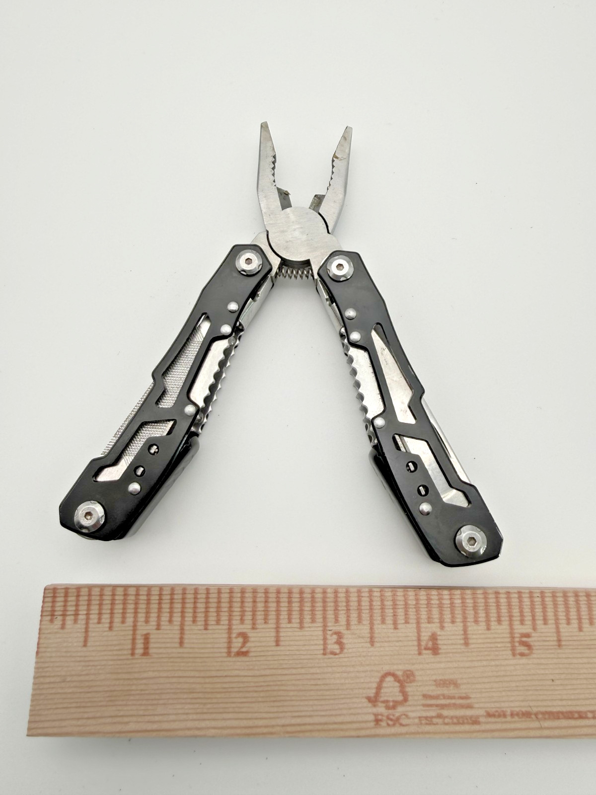 Multi Tool Pliers Knife Saw File Bottle Opener Screwdriver EDC Camping
