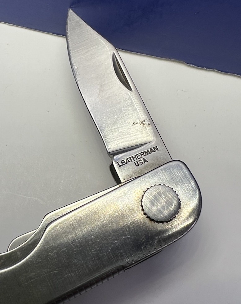 Leatherman Mini Tool Early Production Run Blank Unmarked Handles Very Rare USA