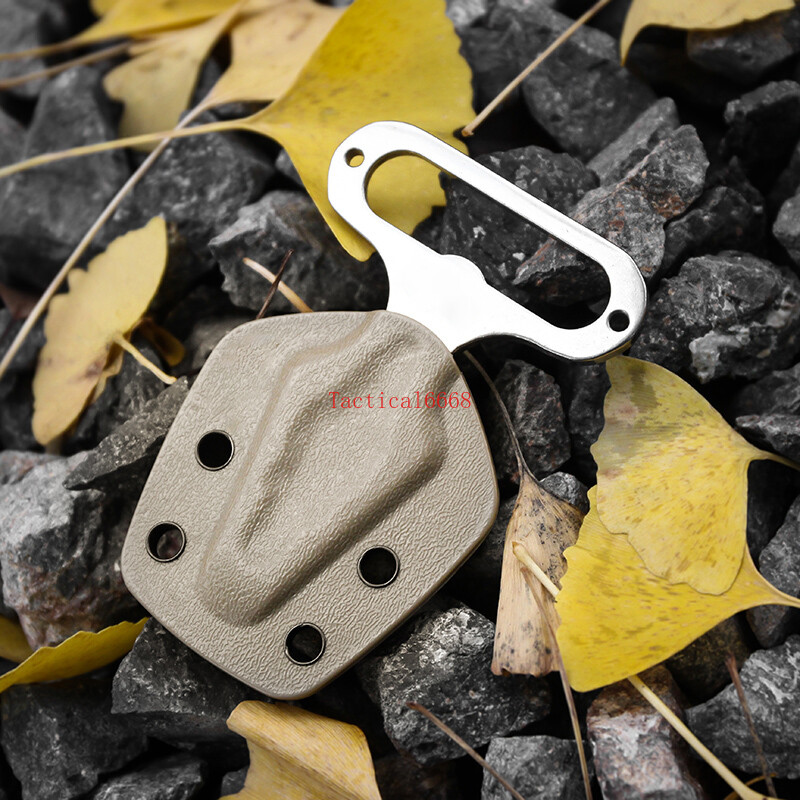 EDC Stainless Steel Wrench Bottle Opener Key Chain Ring Crowbar Pry Bar
