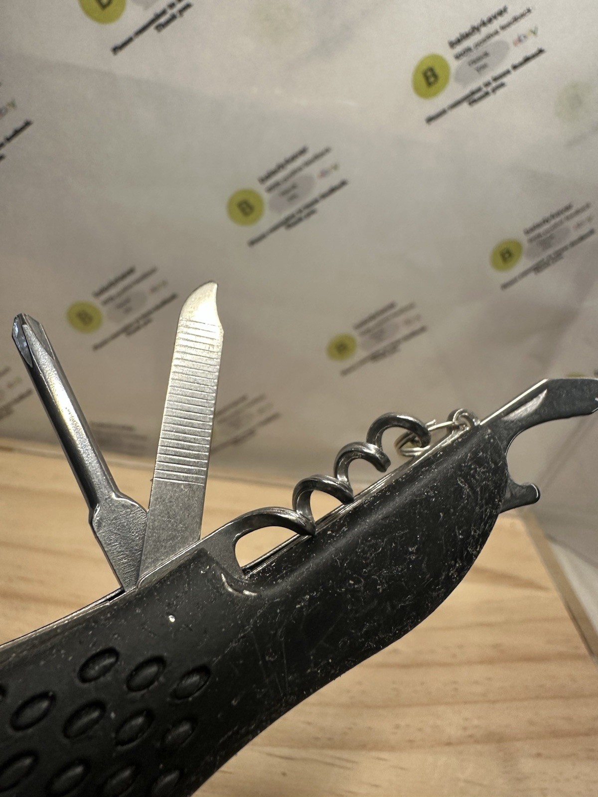 Rubber Handled Multitool 3.5” Closed