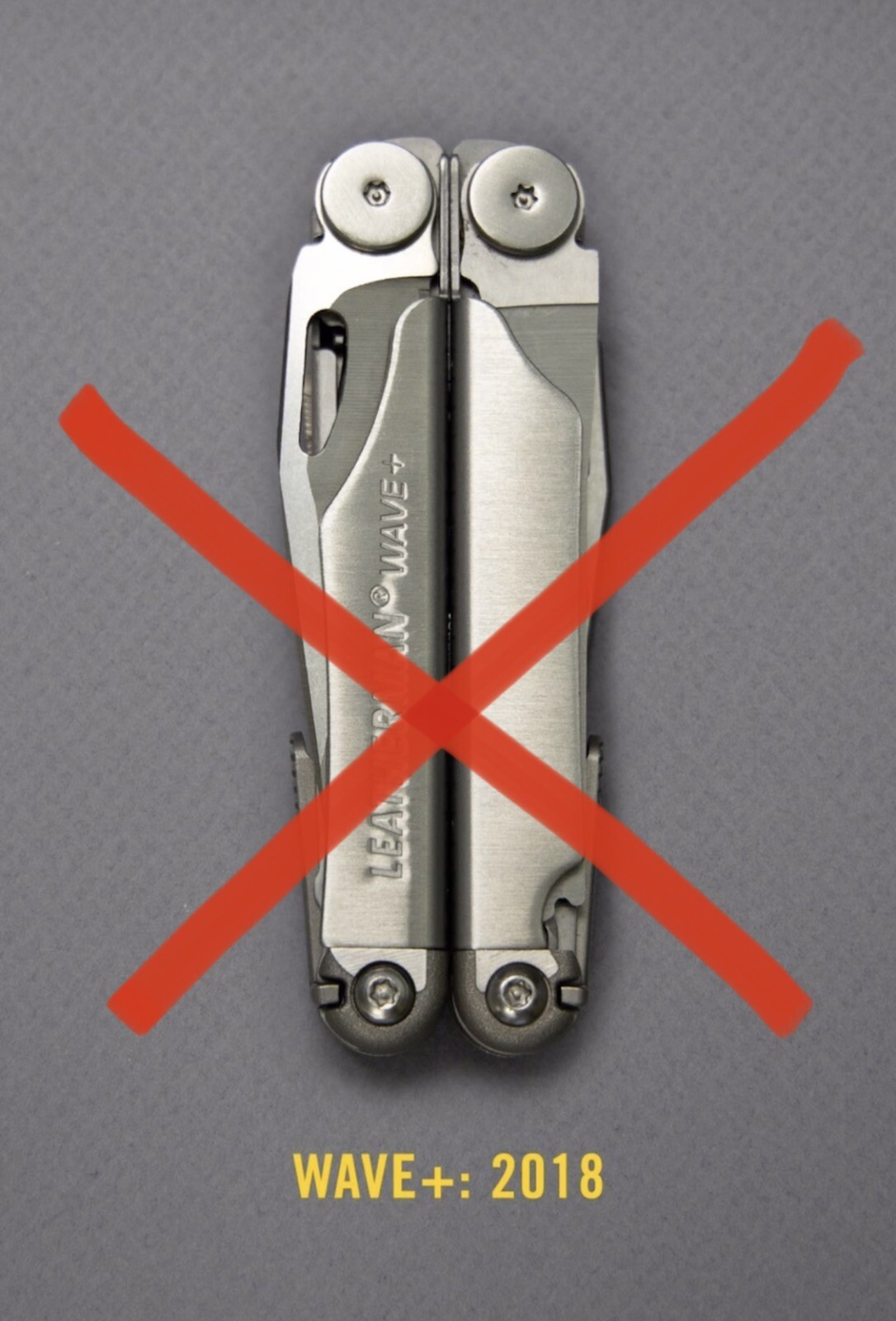 Leatherman Original Wave/1st generation Parts Replacement: serrated Knife/Blade