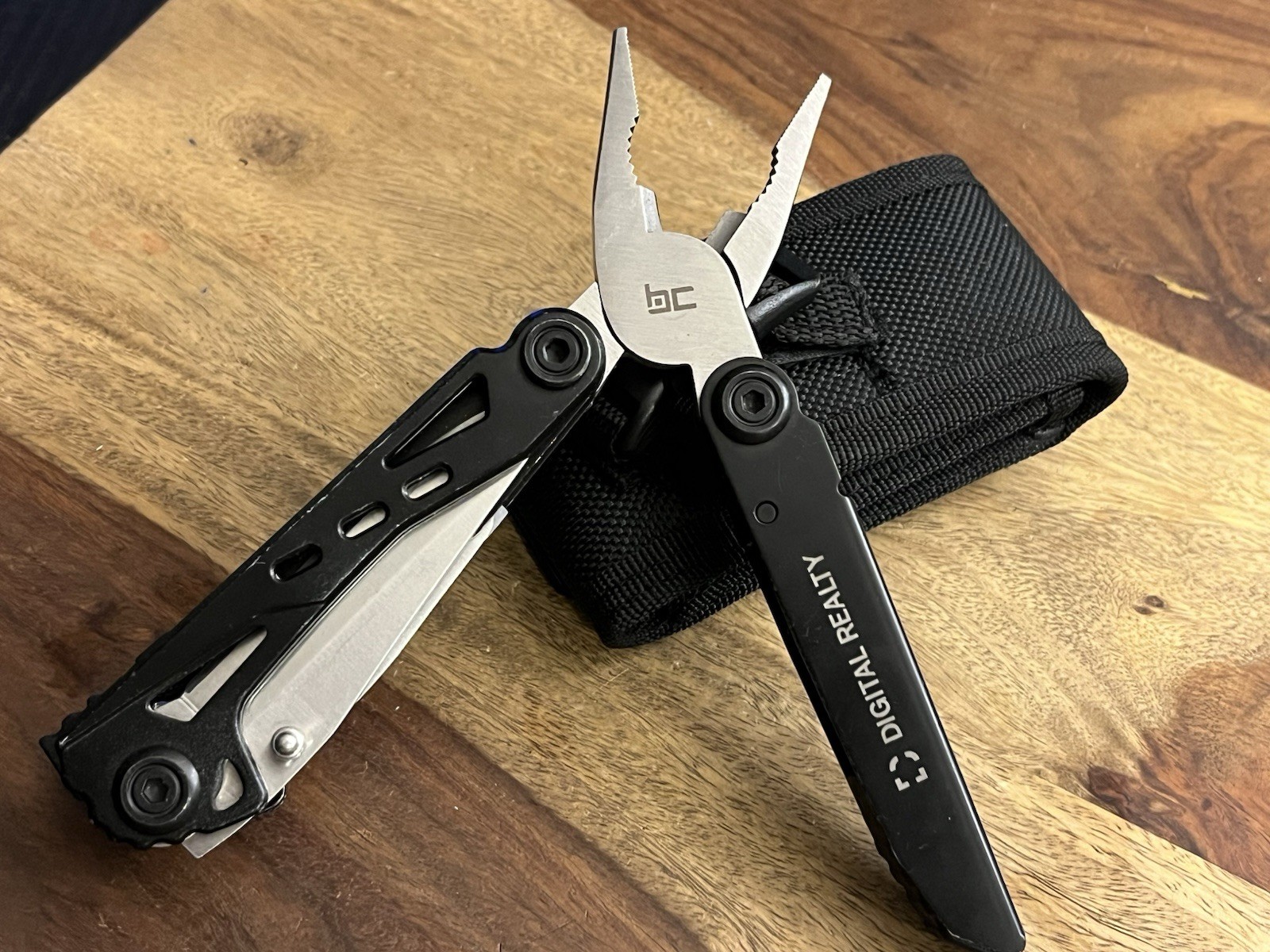Basecamp Firestarter 11- in 1- 420 Stainless Steel Multitool Nice w/Molle Sheath