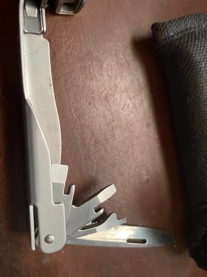 Buck Knives BuckLite Tool with Sheath Retired model 355