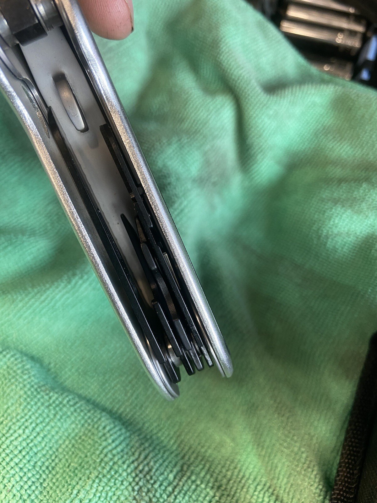 Stainless Steel And Black Oxide Multi-Tools Service Titan