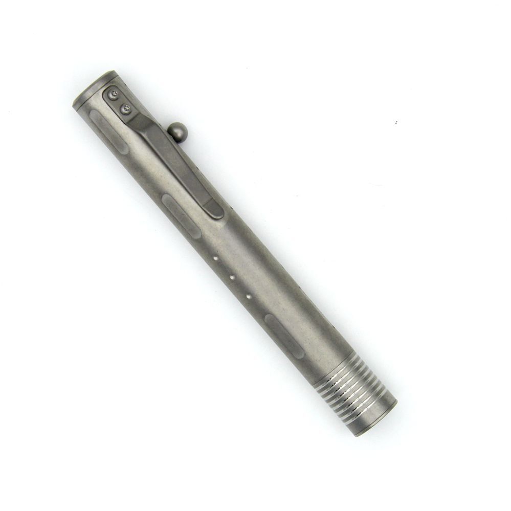 EDC Titanium Alloy Torch LED Flashlight Torch Pocket Light Outdoor Camping Light