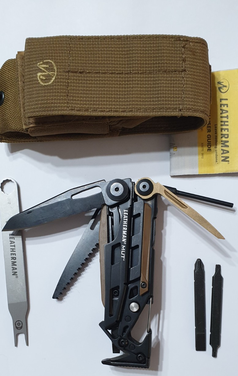 🔥🔥 Leatherman 2013 MUT Multi Tool Military Titanium Clip Retired Rare