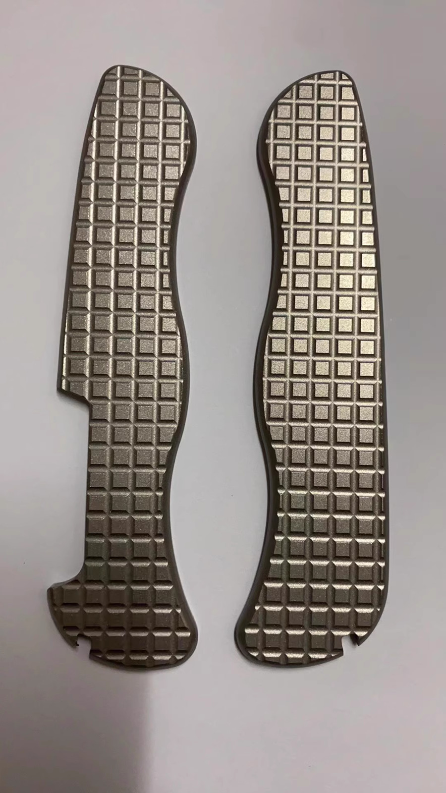 1 Pair Titanium Alloy Scales Handle for 111 mm Victorinox Swiss Army Knife