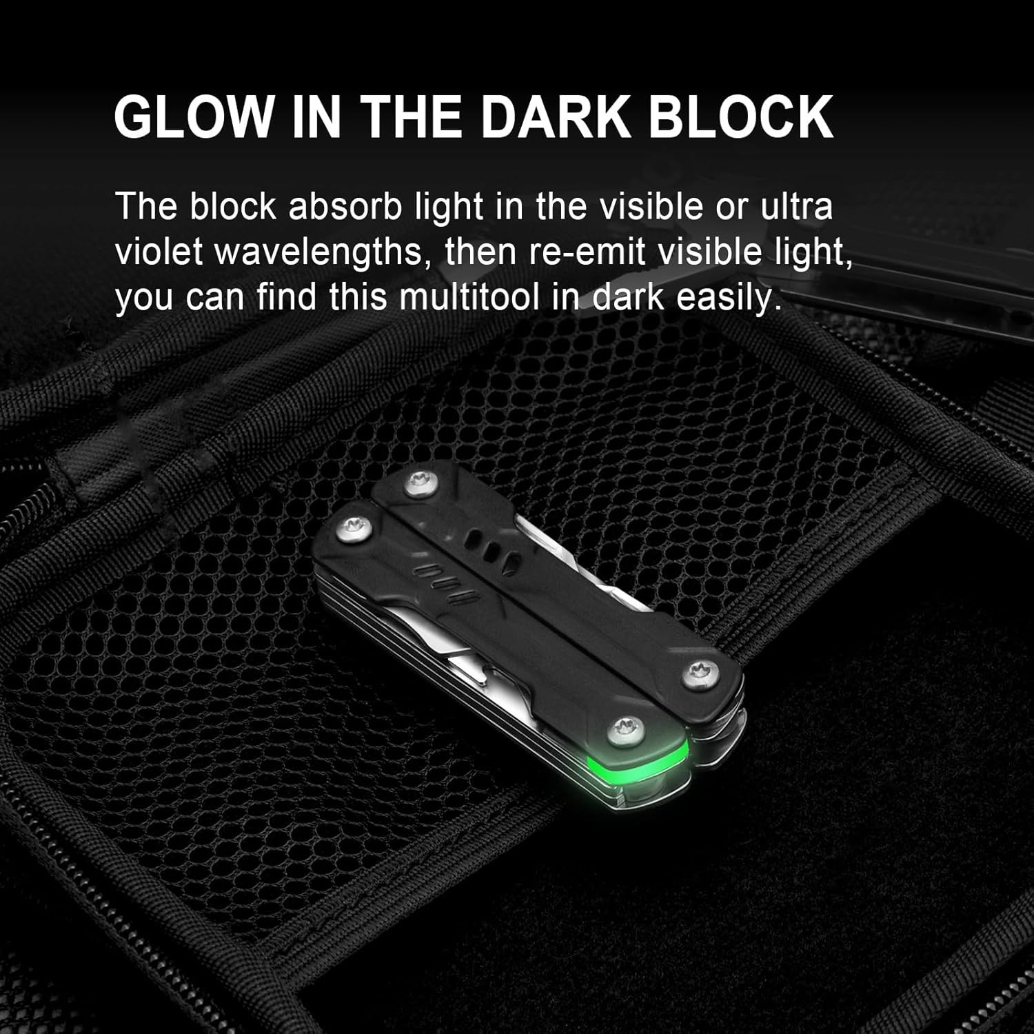 Mini Multitool – 9 in 1 Keychain Multitool with Needle Nose Pliers, Scissors, SI