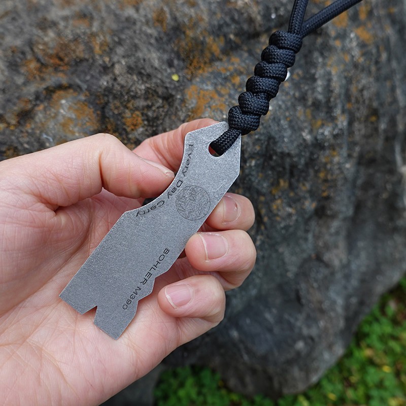 Premium M390 Steel Pry Bar EDC Multi Tool Hardness 58-60HRC – Customize