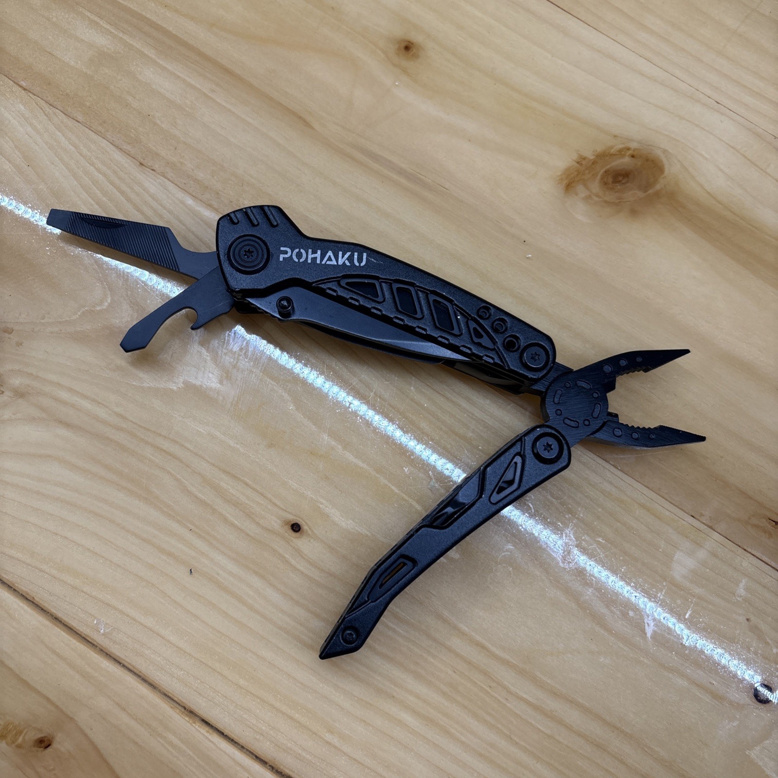 Pohaku Multi Tool Folding Pliers with Sheath Compact Utility Tool