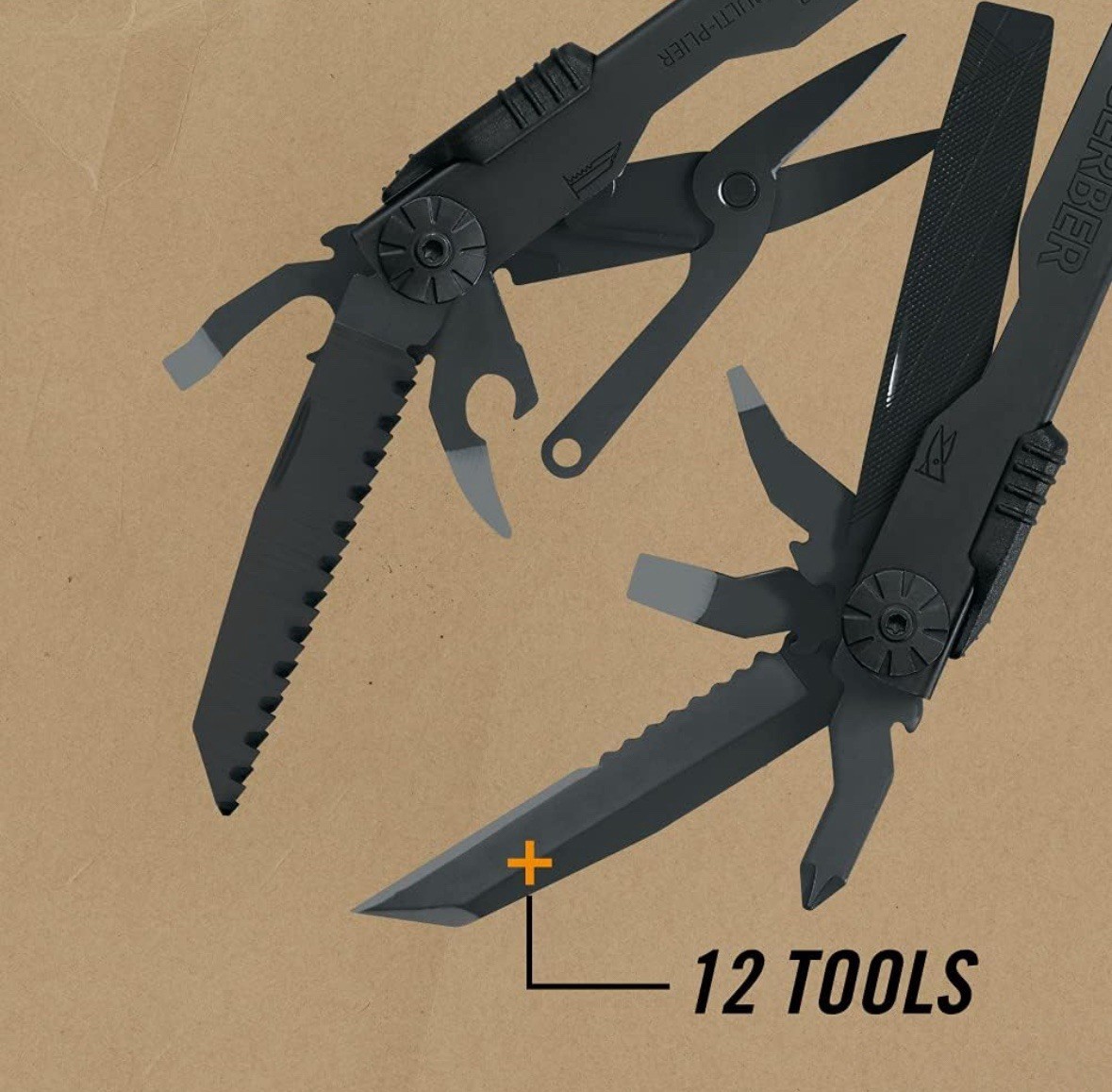 Gerber Diesel Multitool Needle Nose Pliers Set, 12-in-1 EDC Multi-Tool