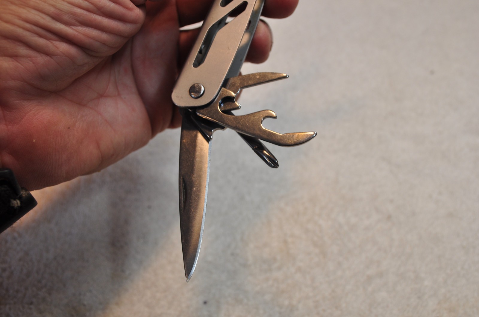 All Stainless Steel Multi Tool , Unknown Maker ,See Pictures,